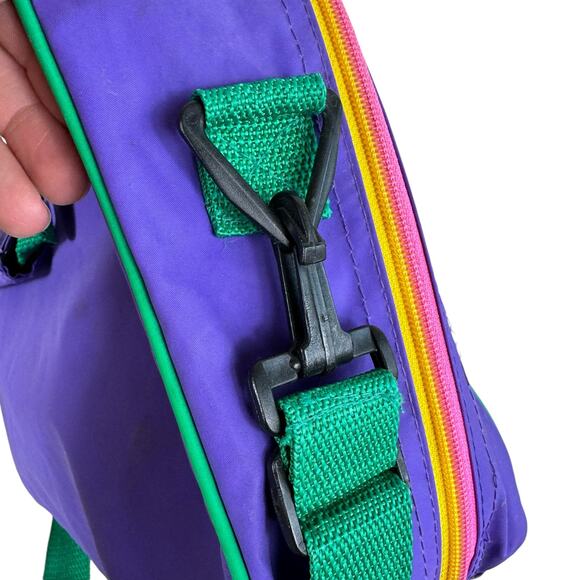 Vintage 1990s Looney Tunes Warner Bros. Rectangular Satchel Shoulder Bag Handled - Picture 11 of 12